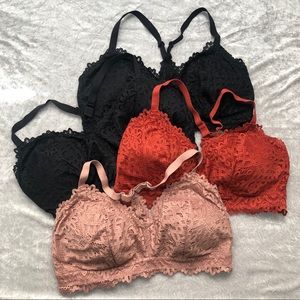 Lot of 4 Target Bralettes Auden 2xl